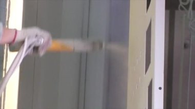 Metal boyama ve kurutma kabinleri boyama