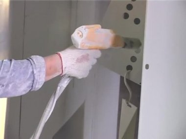 Metal boyama ve kurutma kabinleri boyama