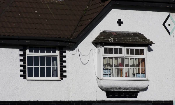 요크, 영국에서 오래 된 마을에서 아름 다운 건축. — 스톡 사진