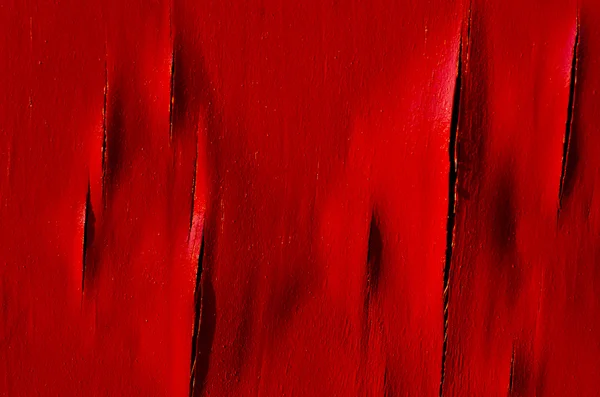 Painted old wooden wall. Red background. — Stock Photo, Image