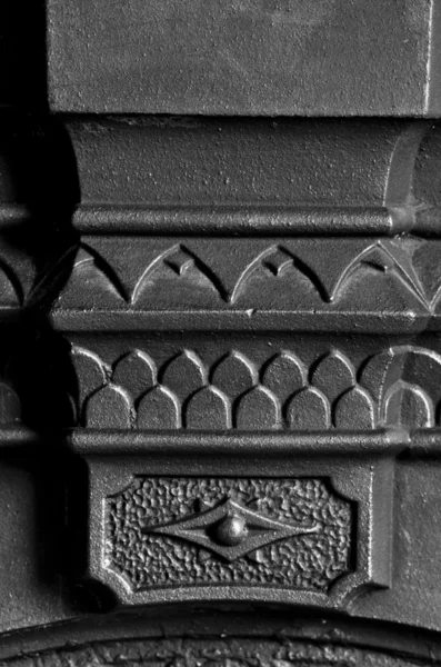 Fire surround close-up. — Stock Photo, Image