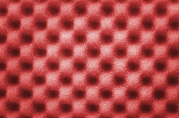 Abstract texture of red wave sponge use for background or backdrop. — Stock Photo, Image