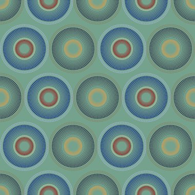 Renkli Daireler paterni