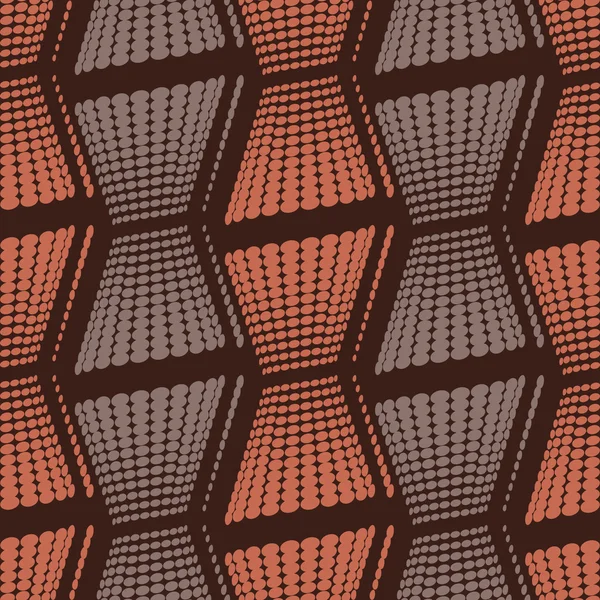 Het patroon van gekleurde ovalen — Stockvector