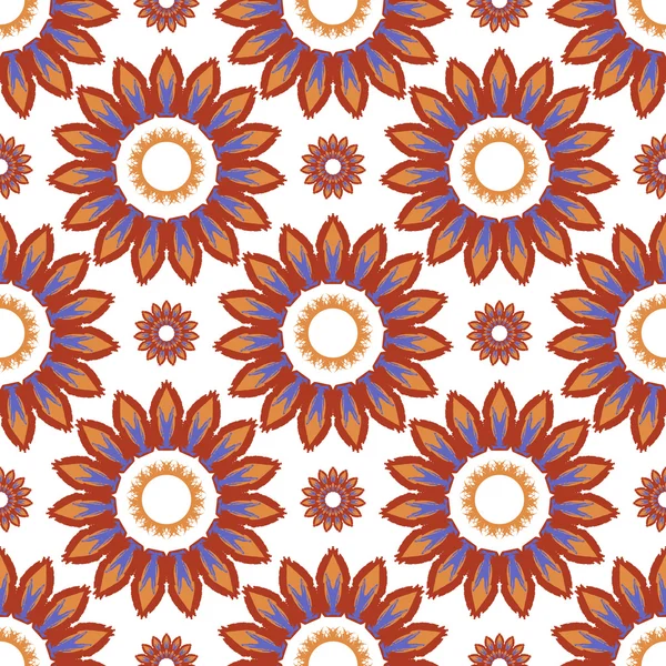 Desen soyut ayçiçeği