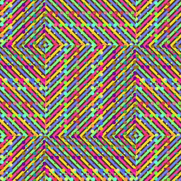 Круги и цветные линии — стоковый вектор