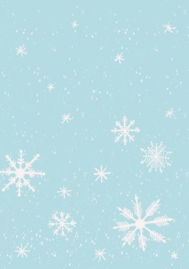 kış arkaplanı beyaz kar taneleri