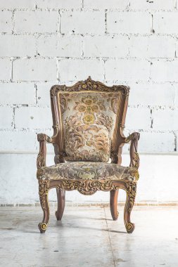 vintage odası tarzında klasik sandalye 
