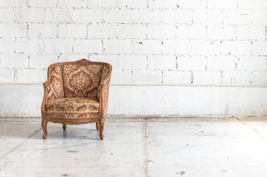 vintage odası tarzında klasik sandalye