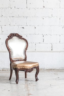 vintage odası tarzında klasik sandalye