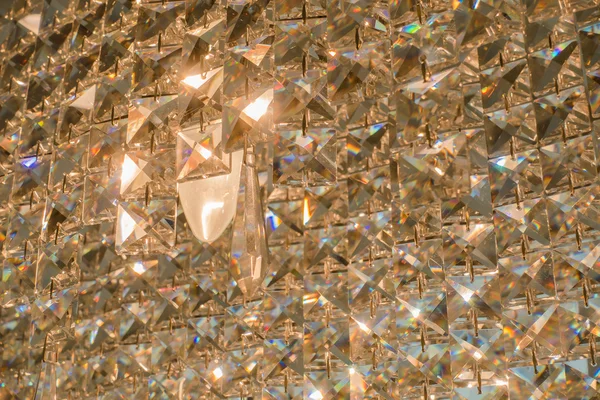 Close-up de lustre de vidro contemporâneo — Fotografia de Stock