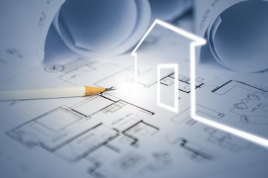 hayalinizdeki evi kavramı çizmek Tasarımcısı tarafından drawin inşaat ile