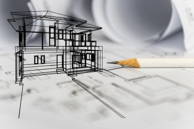 hayalinizdeki evi kavramı çizmek Tasarımcısı tarafından drawin inşaat ile