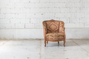 vintage odası tarzında klasik sandalye