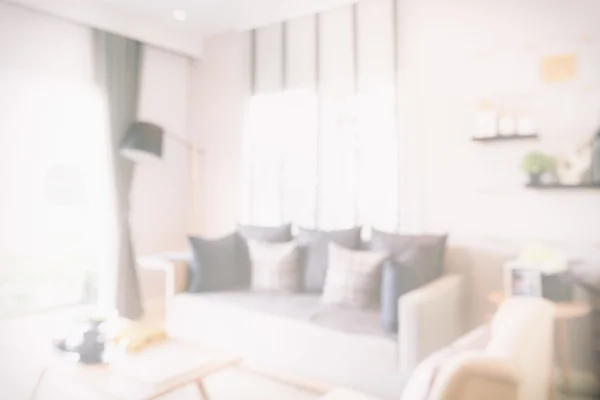 blur image of modern living room