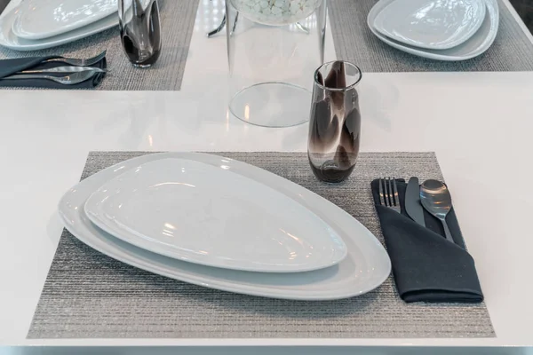 Comedor Clásico Con Mesa Comedor Concepto Decoración Interiores —  Fotos de Stock
