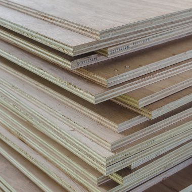 Arka plan olarak endüstriyel Plywood tabakası