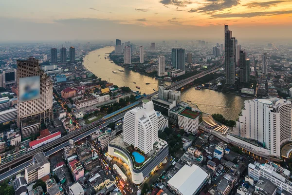 Bangkok cityscape from top view — Stock Photo, Image