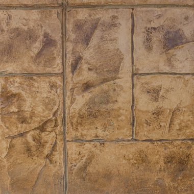 Beton damga desen zemin kaplama