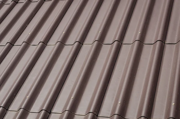 Brown roof pattern — Stock Photo, Image