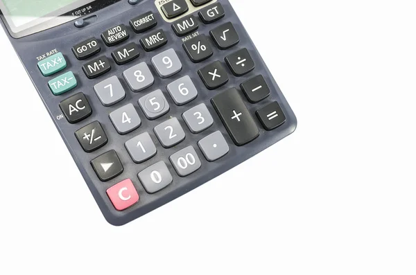 Closed-up calculator — Stock Photo, Image