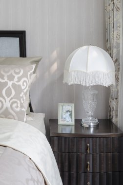 Tablo Klasik lamba lüks yatak odası 