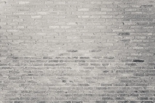 Textura de pared de ladrillo blanco viejo — Foto de Stock