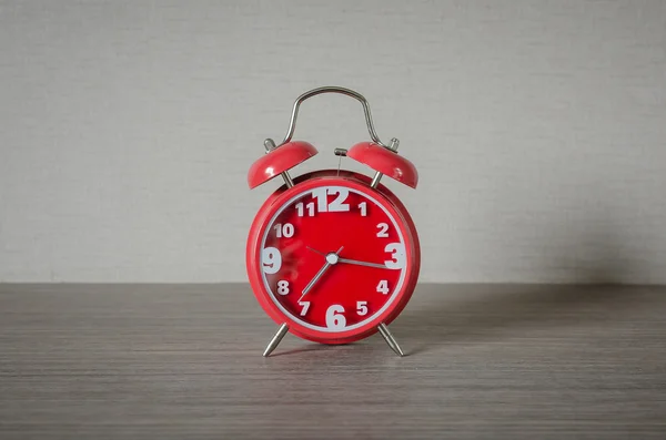 Red alarm clock — Stock Photo, Image