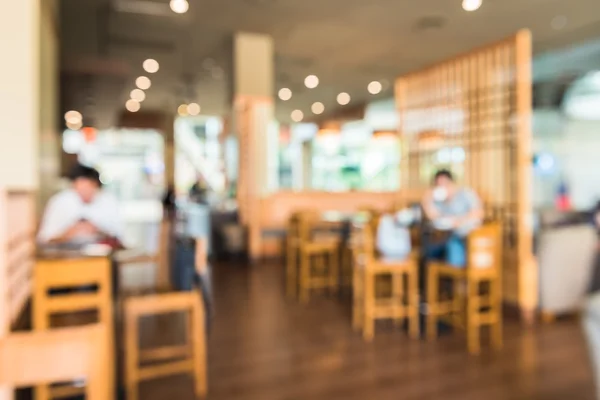 Cafetería fondo borroso con bokeh — Foto de Stock