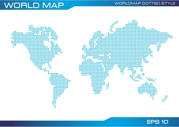 Mapa de Word salpicado con ilustración de rayas — Archivo Imágenes Vectoriales