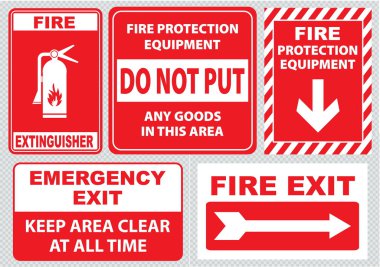 uyarı işaretleri koymak ateş