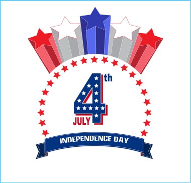 ABD Bağımsızlık günü arka plan