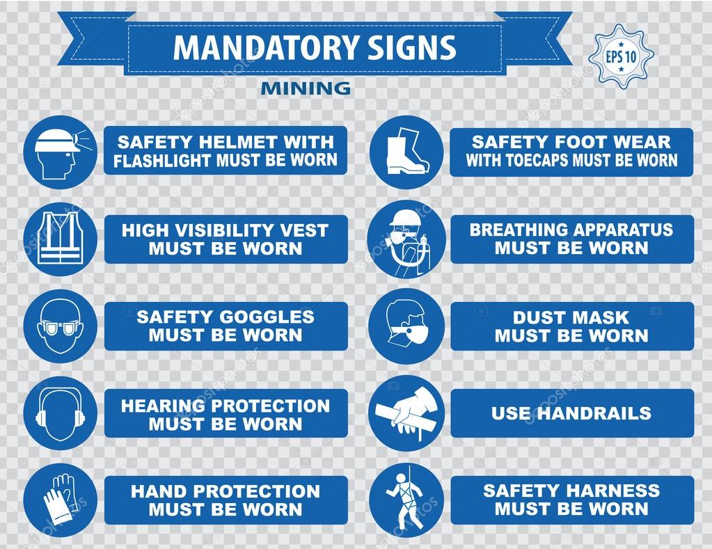 Chemical or Medical Mandatory sign