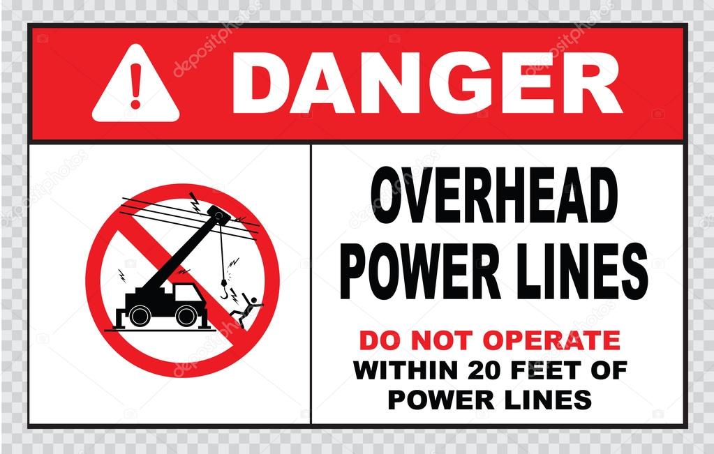 electrical safety sign