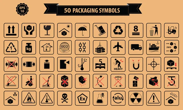 Paketleme Sembolleri Seti