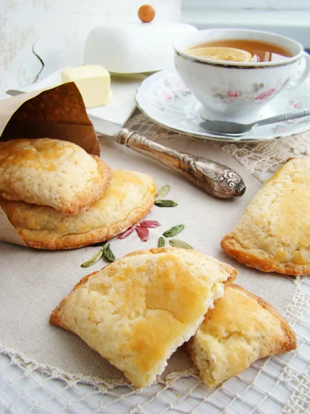 Cakes with cottage cheese — Stock Photo, Image