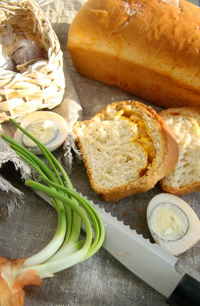 Pan de ajo —  Fotos de Stock