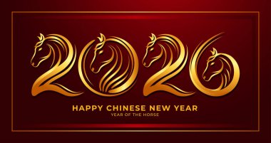 Chinese New Year 2026 lettering design with Artistic Hand Drawn style