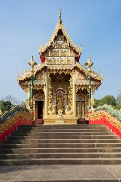 Bellissimo tempio a nord della Thailandia — Foto Stock