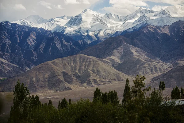 Snow Mountain Range, Leh India — Stock Photo, Image