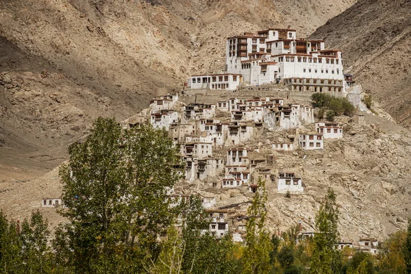 Chemdey Gompa, buddhistický klášter Ladaku, Indie - září 2014 — Stock fotografie