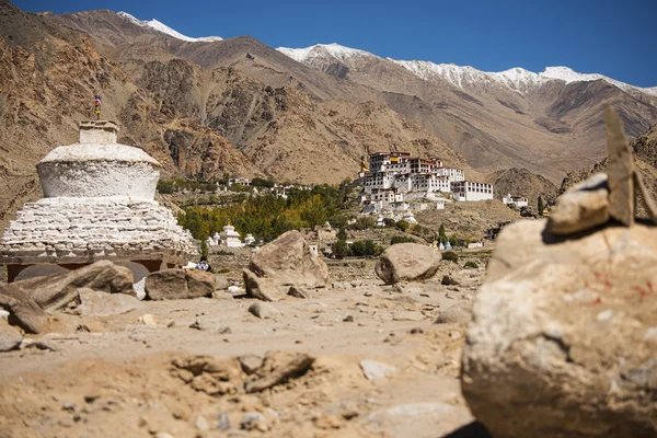 Likir Manastırı Ladakh, Hindistan - Eylül 2014 — Stok fotoğraf