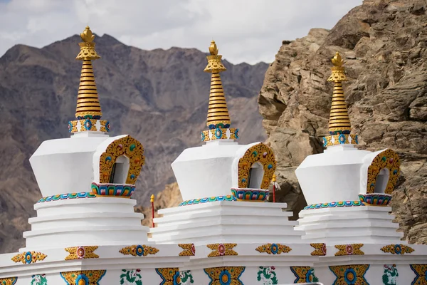 Stupa na Šej palác Leh Ladakh, Indie — Stock fotografie