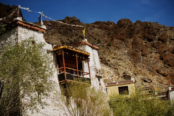 Beautiful house in the complex of Hemis monastery Leh Ladakh ,India — Stock Photo, Image