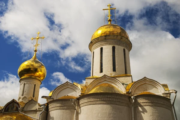 Trinity cathedral in the Trinity Lavra of St. Sergius — Stock Photo, Image