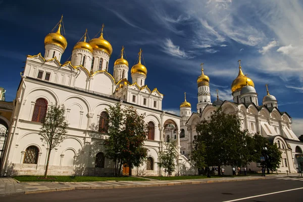 La Catedral de la Anunciación en Kremlin, Moscú, Rusia — Foto de Stock