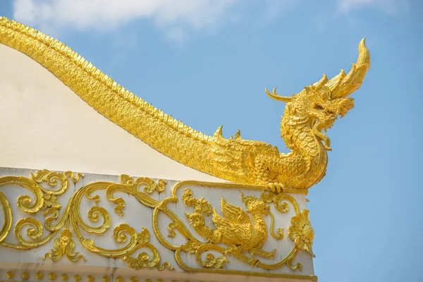 Arts of Buddhism - King of Naga statue. — Stock Photo, Image