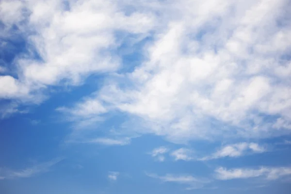 Nice Blue Sky and Cloud Background — Stock Photo, Image