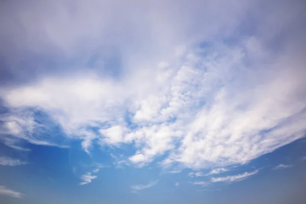 Nice Blue Sky and Cloud Background — Stock Photo, Image