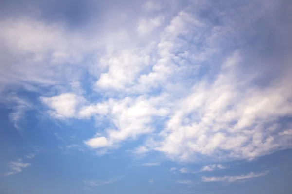 Nice Blue Sky and Cloud Background — Stock Photo, Image